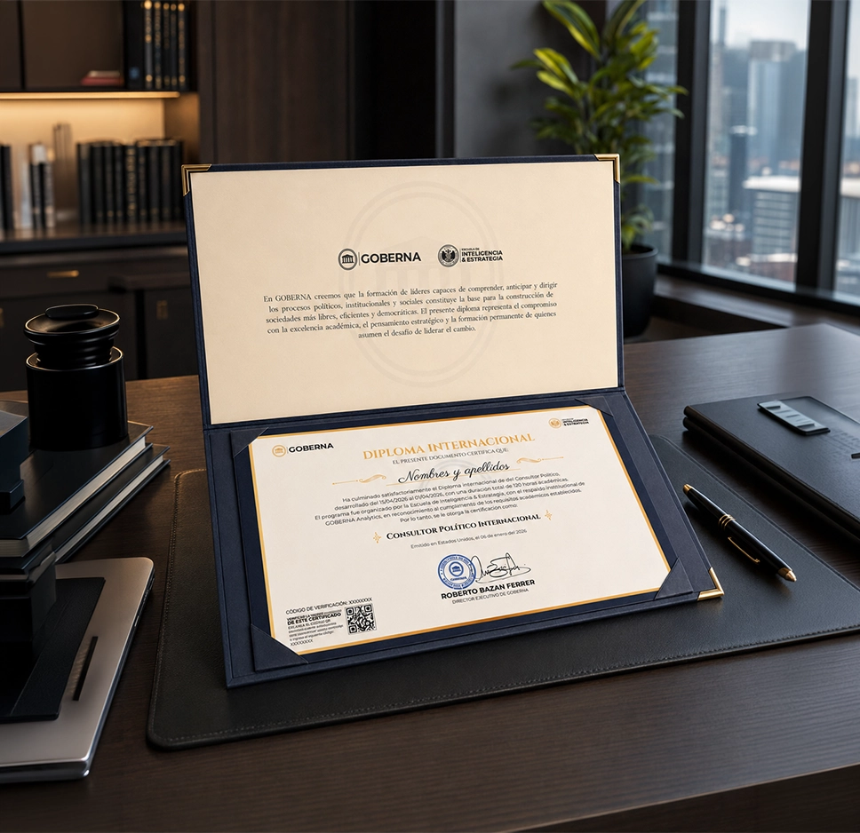 Diploma — folder abierto