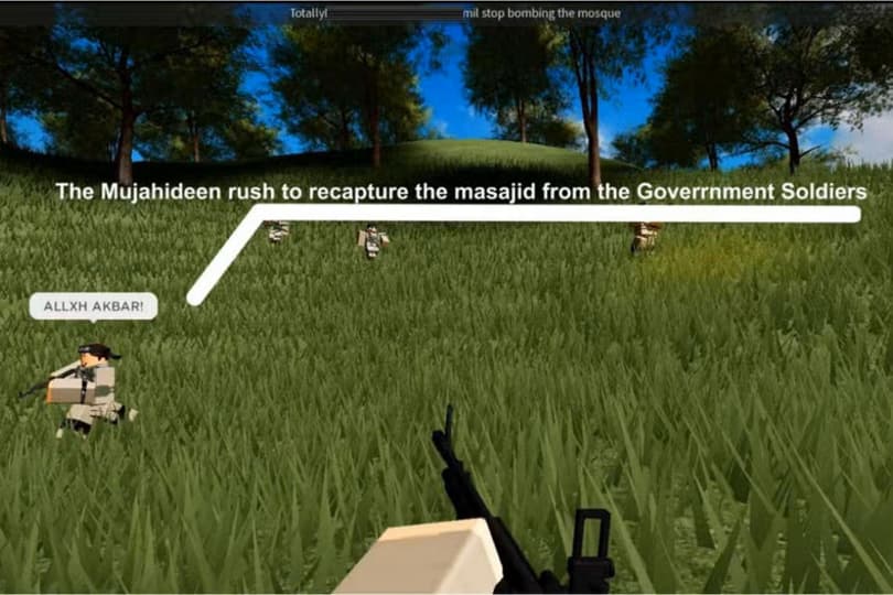 Roblox y el extremismo