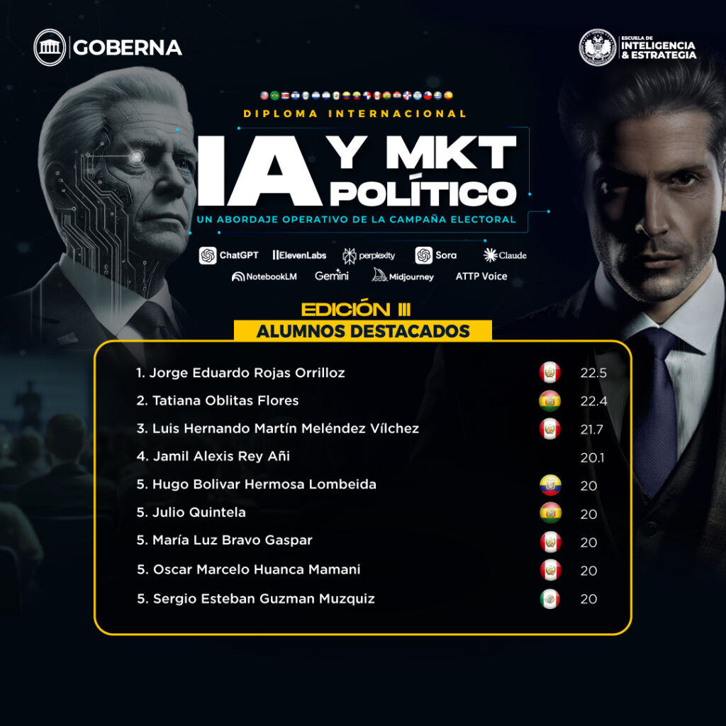 Innovación que Impacta: Celebramos a los Graduados del Diploma Internacional en IA y Marketing Político
