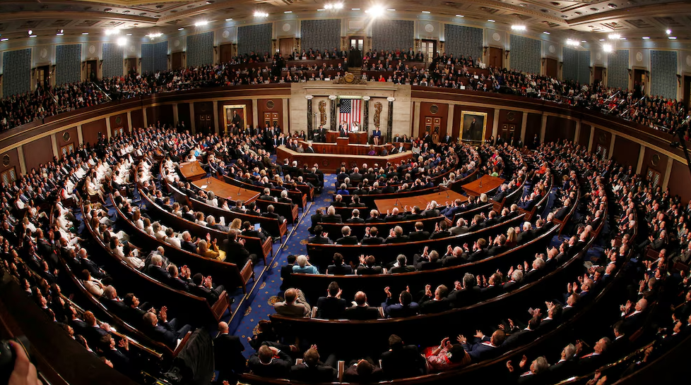 Cámara de Representantes de los Estados Unidos. Foto: REUTERS/Jim Young