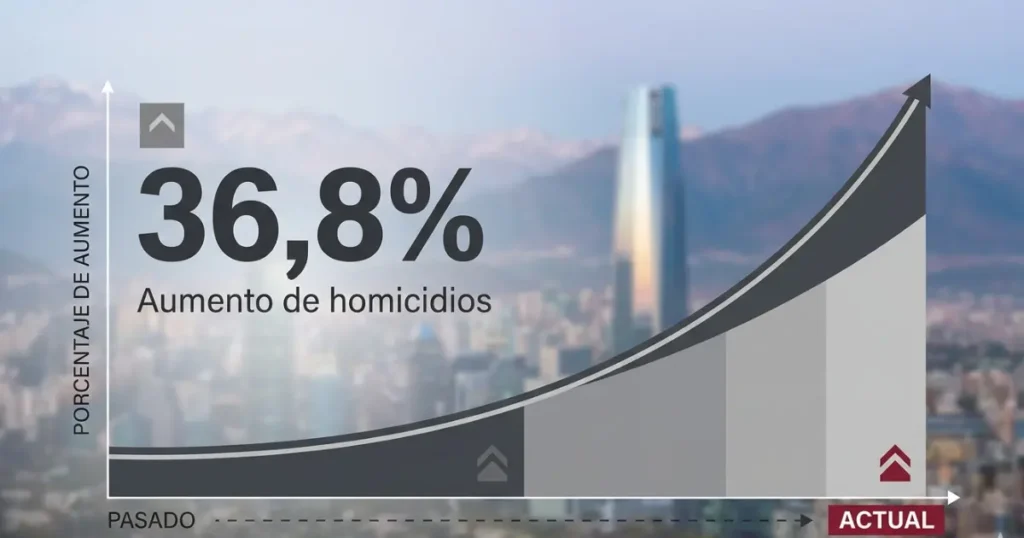 Crimen organizado y seguridad pública: qué revela el aumento de homicidios en Chile