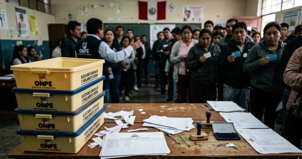 Cuando el material no llegó: qué pasó en las elecciones peruanas y por qué importa