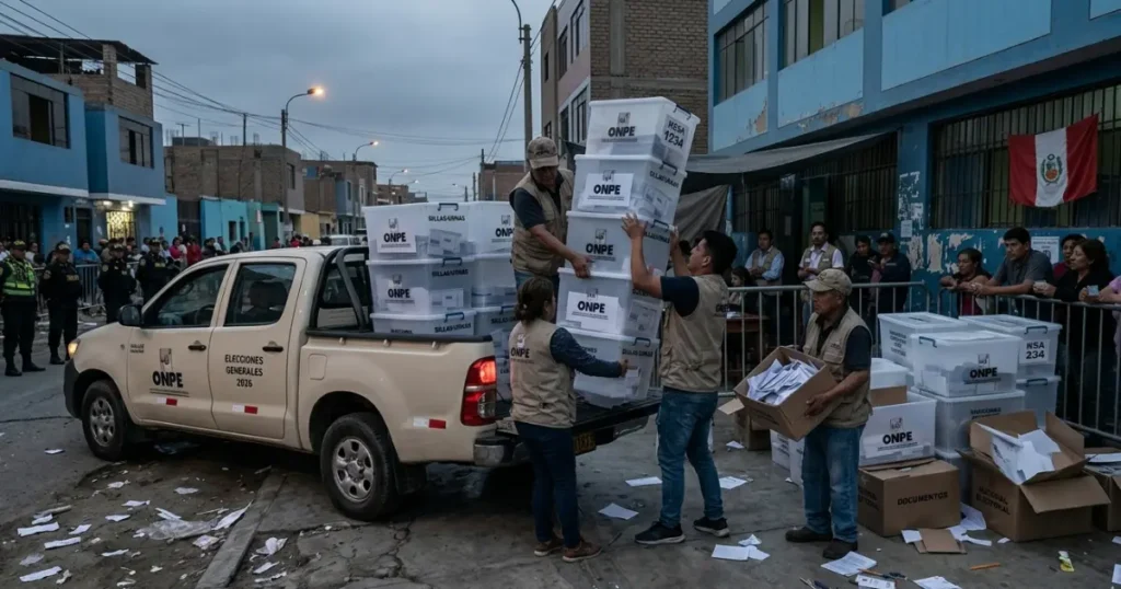 Cuando el material no llegó: qué pasó en las elecciones peruanas y por qué importa