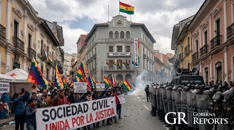 pacto de gobernabilidad de bolivia